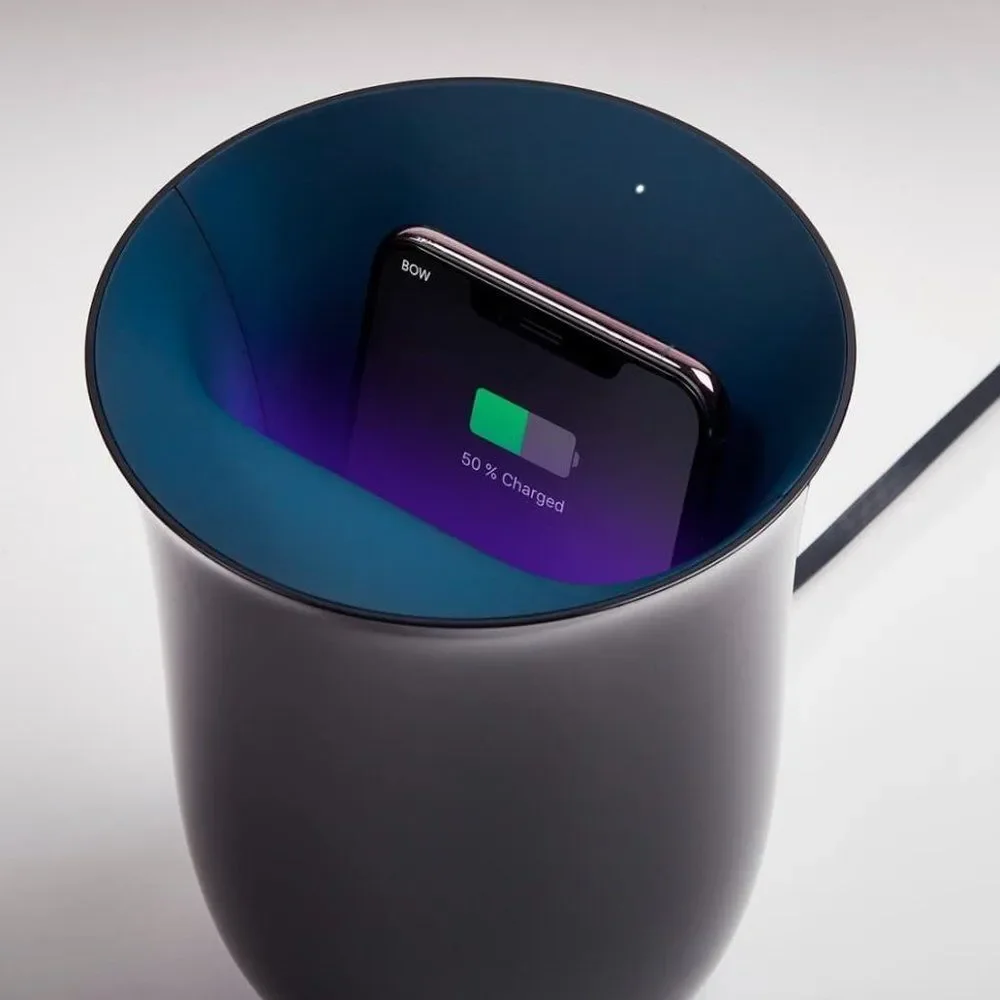 Oblio (Wireless Charging Station w/built-in‎ Sanitizer)